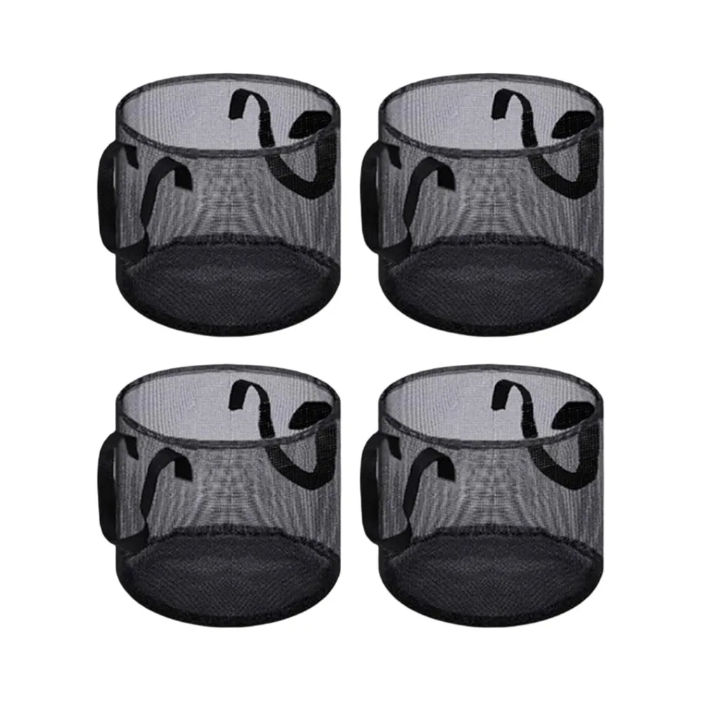 Mesh Planting for Aquatic Plants 4pcs with Handles Suitable for Ponds Water Lilies and Backyard Use Mesh Planting