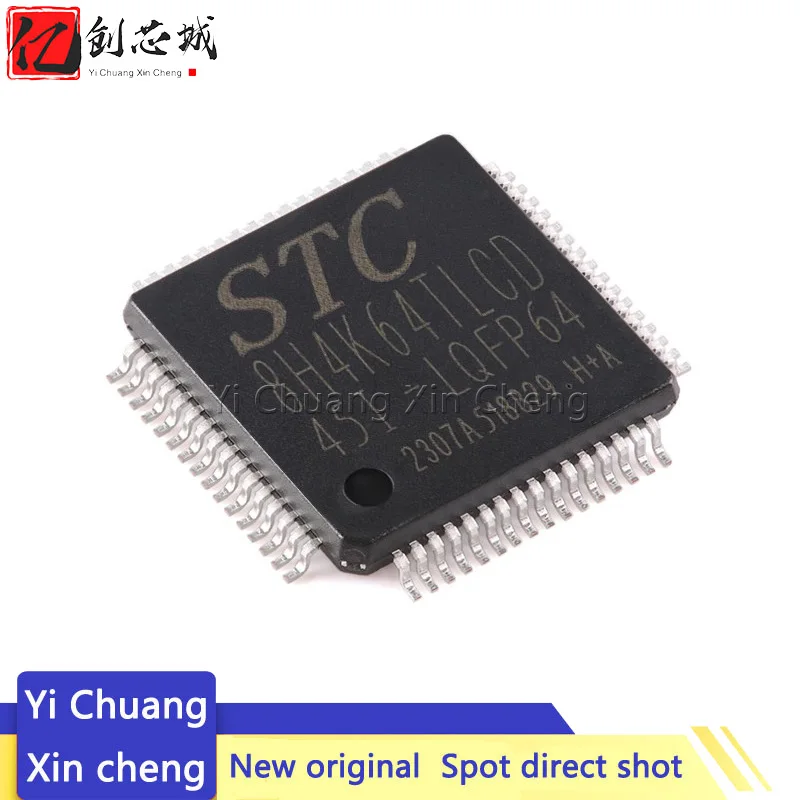 

10Pieces New Original STC8H4K64TLCD-45I-LQFP64 1T 8051 Single-Chip Microcontroller Microcontroller MCU