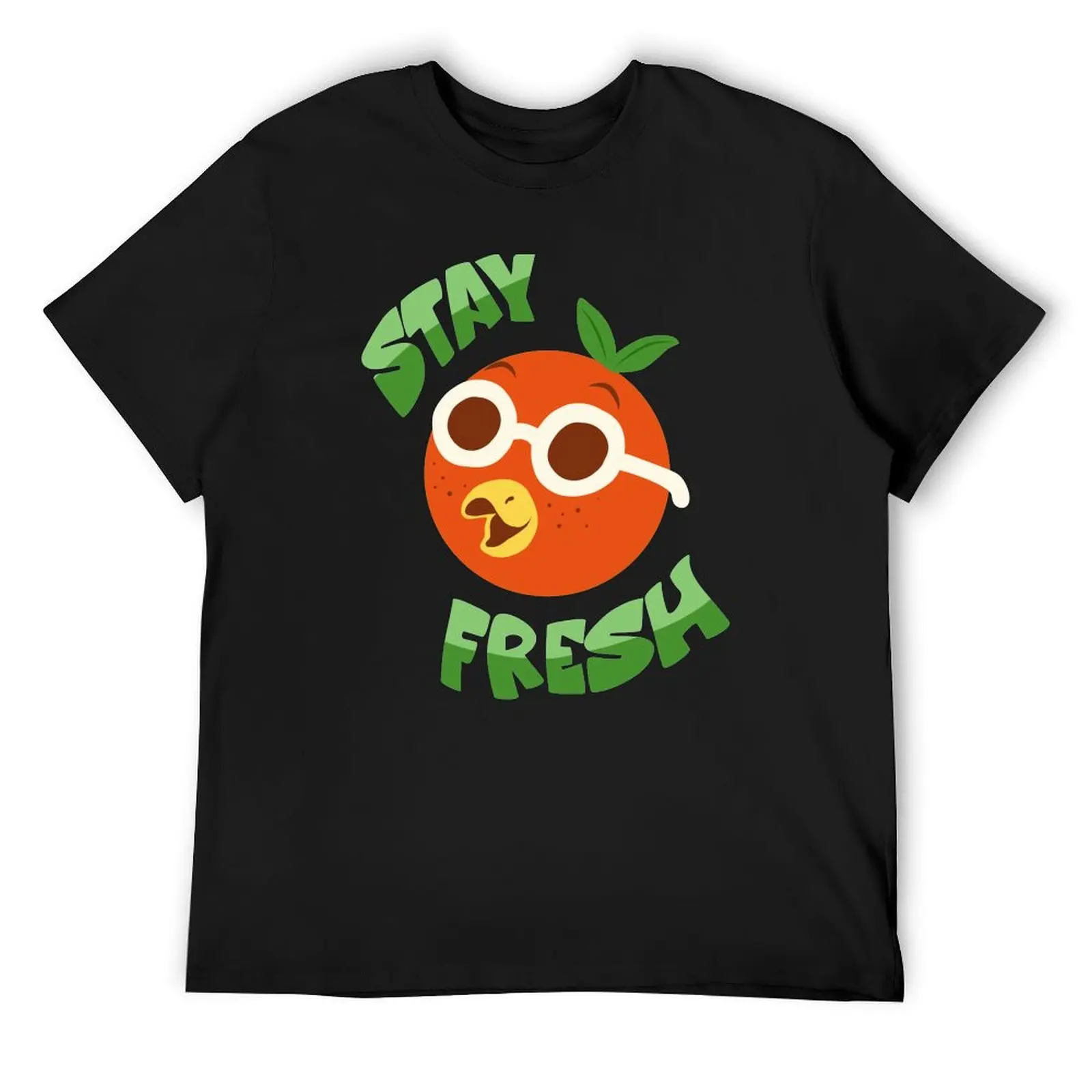 Stay Fresh Little Orange Bird! T-Shirt man clothes plus size clothes tops t shirt for men