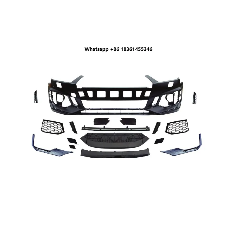 

For 2017-2020 A5 Style Upgrade RS5 Kit New Plastic Car Body Modification Front Bumper Upgrade
