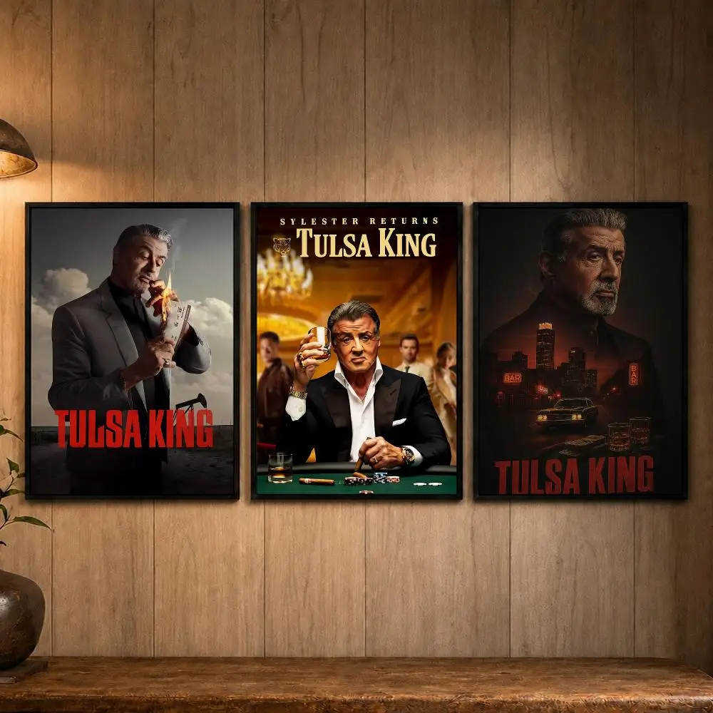 Organic Series T-Tulsa KingS Poster Self-adhesive Art Poster Decoracion Painting Wall Art White Kraft Paper Home Decor
