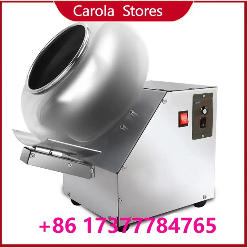 

Industrial Sugar Coating Pan Machine, Chocolate Almond Nut & Candy Snack Coating Equipment