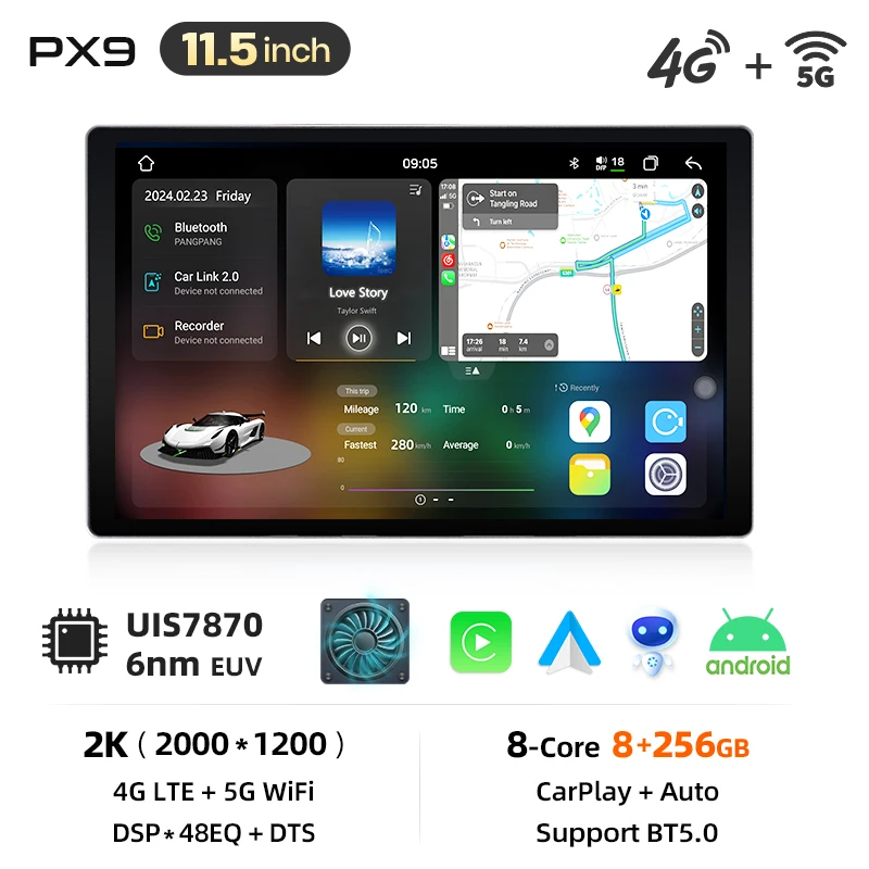 Junsun 8 Core Draadloze CarPlay Android Auto Radio Voor Mercedes Benz Vito 2 W639 Viano 2 2003-2015 4G WiFi GPS Navigatie