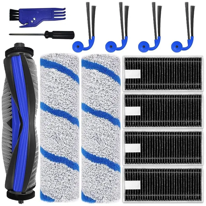 Brosse latérale principale A29R, serpillère à rouleau, filtres HEPA, accessoires pour Ecovacs Deebot X11 Omnicyclone, ensemble de pièces de rechange.