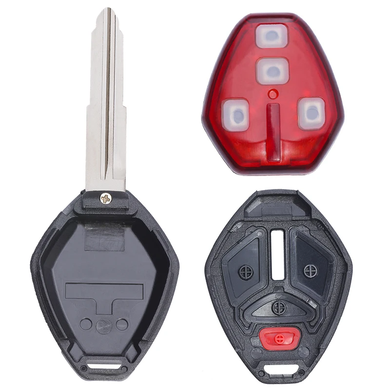 KEYECU  315MHz ID46 Chip OUCG8D-625M-A 3 / 4 Button Remote Key Fob for Mitsubishi Lancer i-MiEV Lancer Outlander  2008-2015