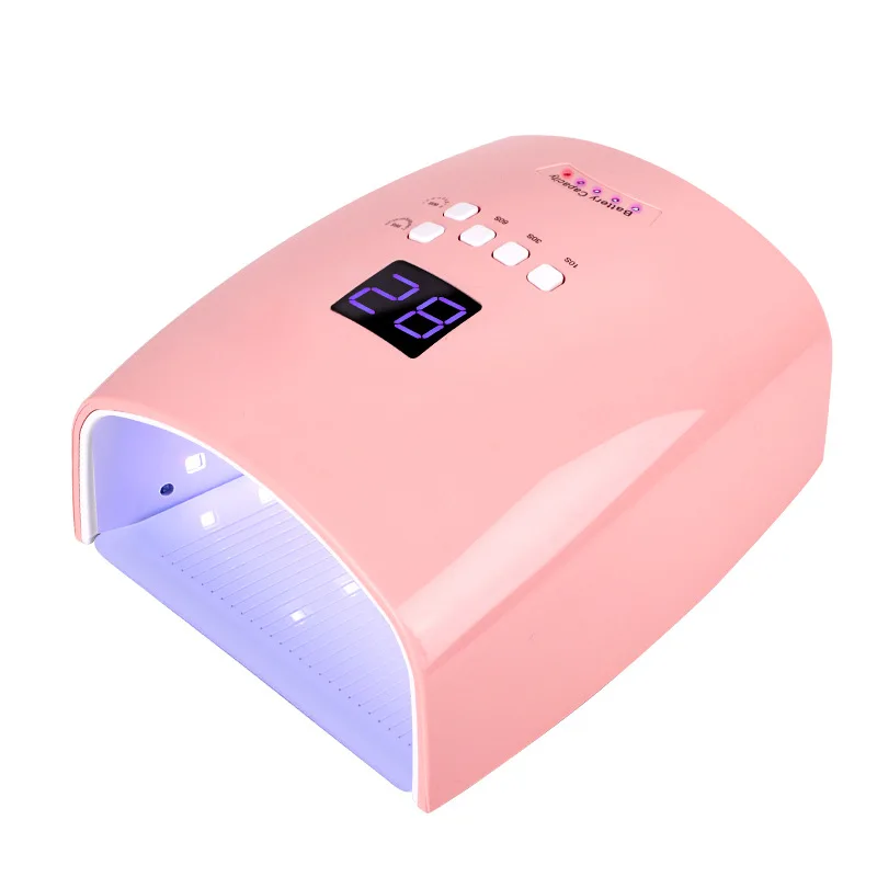 33 Light Bulbs Wireless Charging Manicure Light Therapy Machine 66W High-Power Nail Polish Curing Lamp for Salon Use