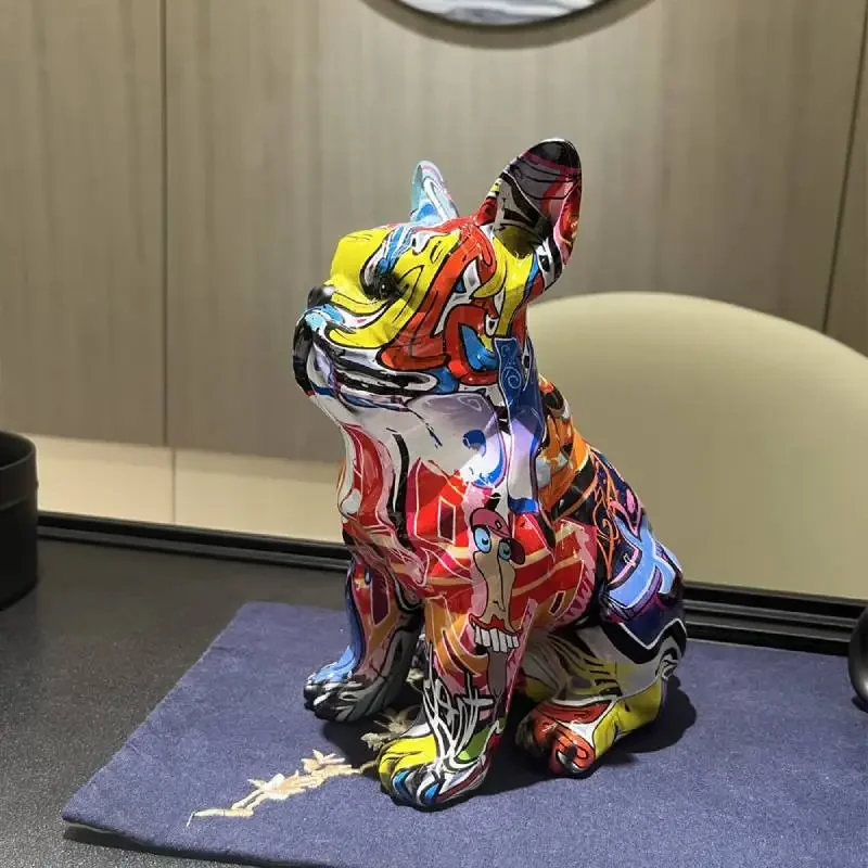 Modern Simple Myna Dog Decoration Creative Home Wine Cabinet Decoration Office Desktop Decoration Crafts