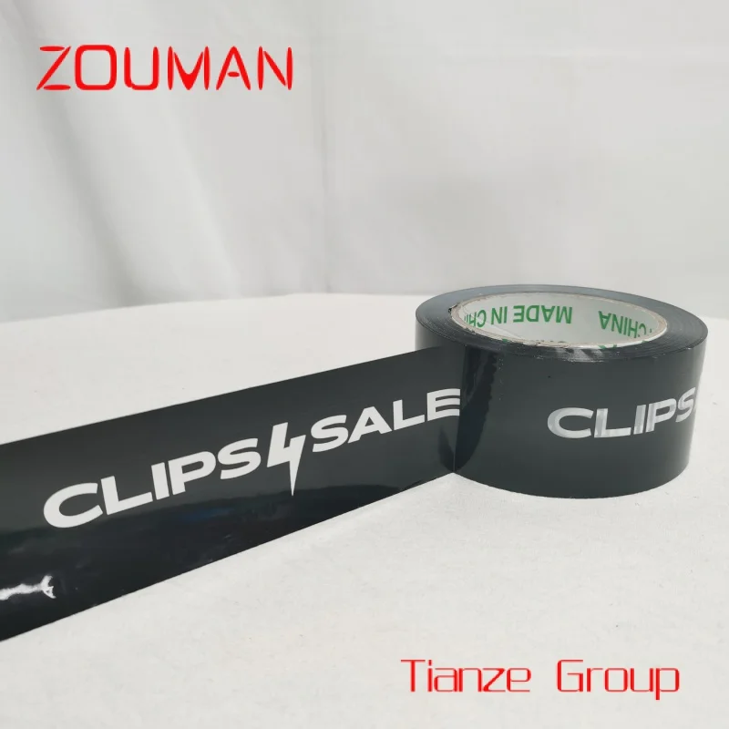 Custom , Adhesive Customize Transparent Bopp Logo Tape pvc tape packing with Logo Printed