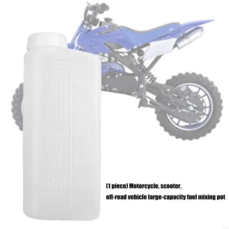 2025 Nuova bottiglia misurazione del carburante sporco Bottiglia miscelazione a tenuta stagna Bottiglia fissaggio