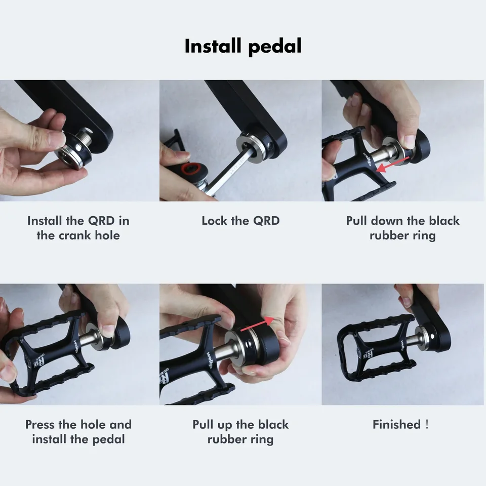 Wellgo-超軽量自転車ペダル、クイックリリースデバイス、mtb