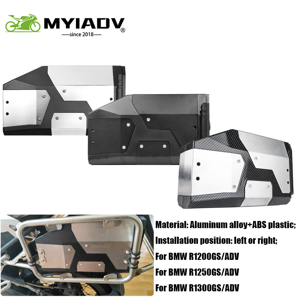

For GS 1200 R1200GS LC ADV Tool Box For BMW R1250GS R 1250 GS R1300GS Motorcycle Left Side Bracket Aluminum Box Toolbox Trunk