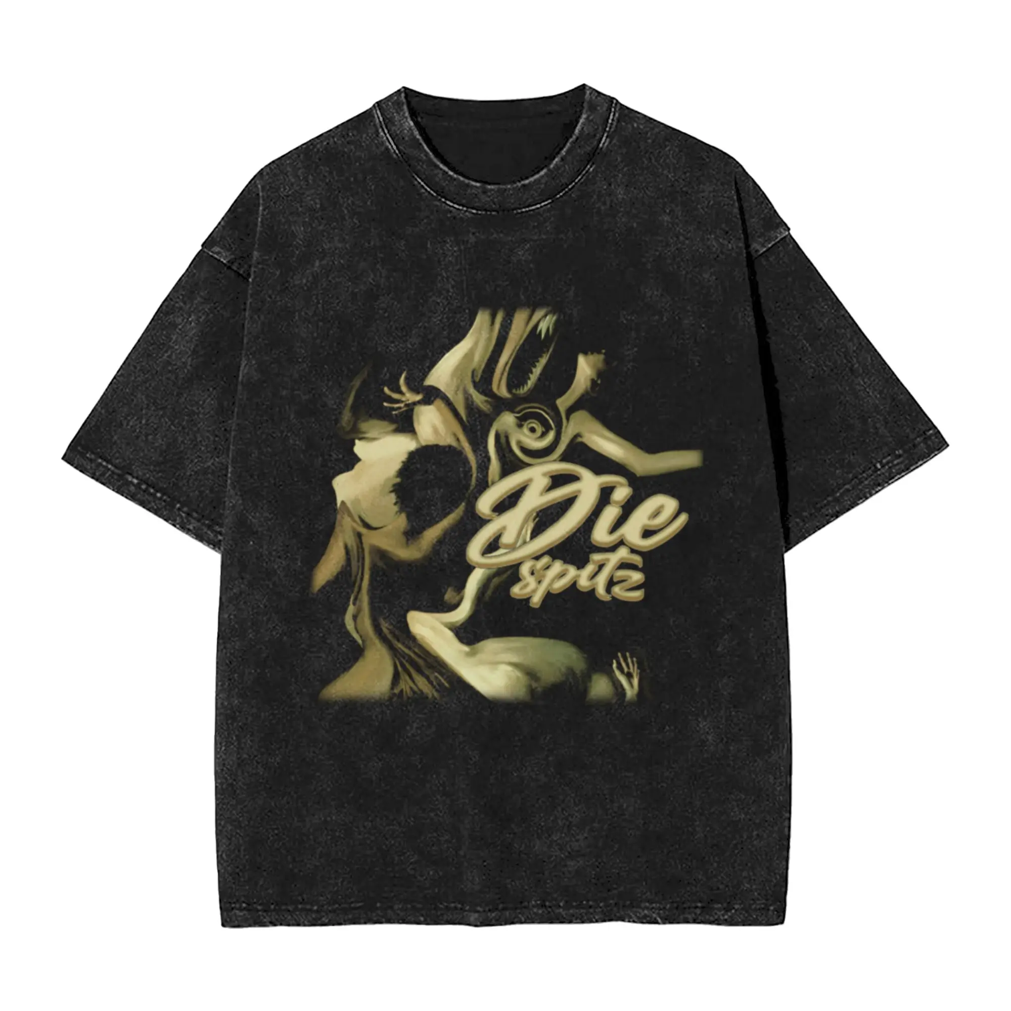 Vintage Typography Garage Rock Unique Cool A Vintage Oversized Cotton Unisex T-Shirts