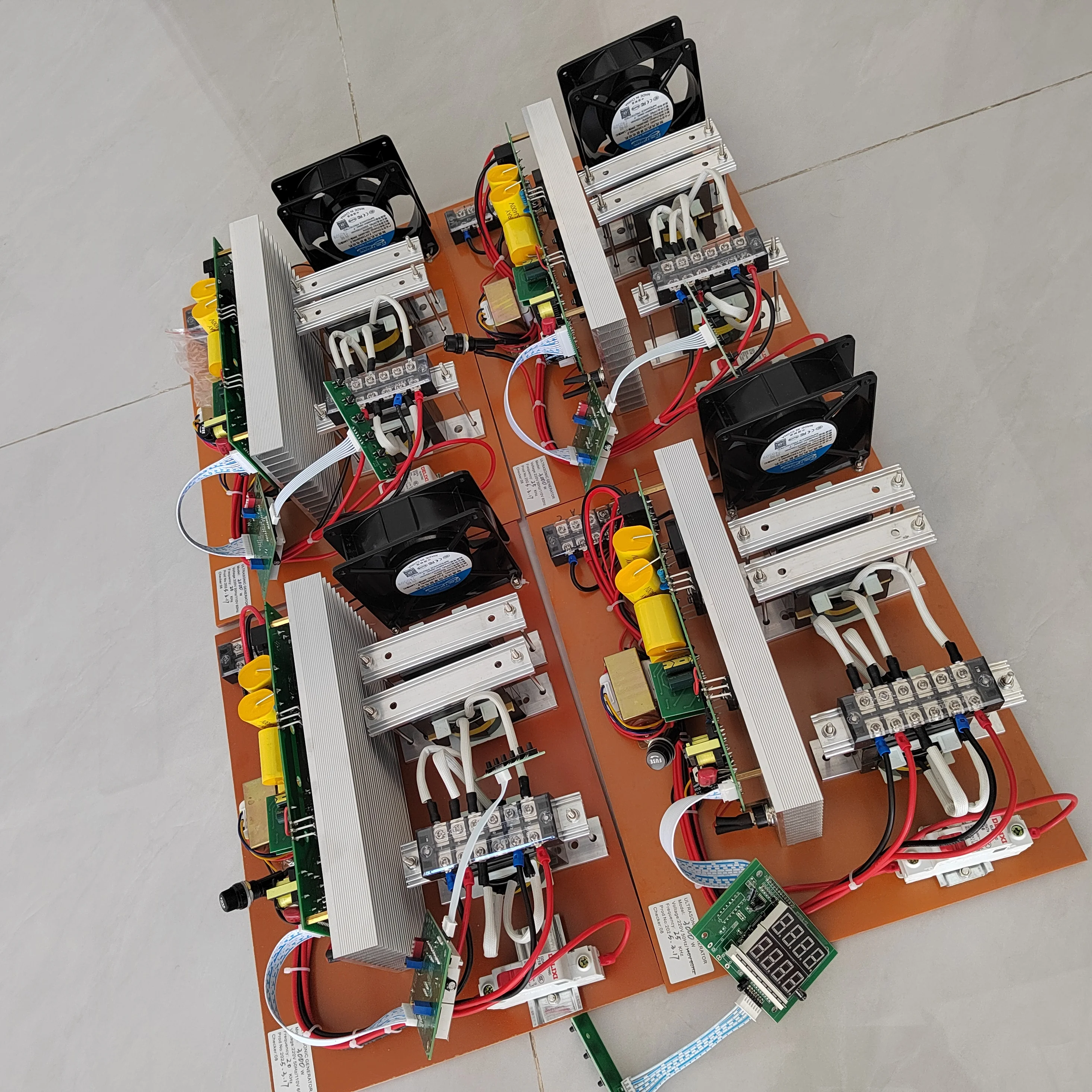 

28KHZ 2400W Ultrasonic Transducer Driver Ultrasonic Generator PCB For Ultrasonic Wave Cleaning Machine