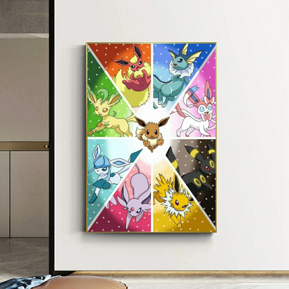 Pokemon Anime Japanese Diamond Painting Embroidery Full Creation Crafts Cross Stitch 5D DIY Art Mosaic Home Decor New 2024 Gift