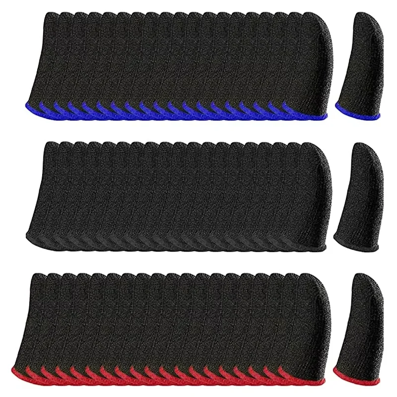 20/40pcs Mobile Game Fingertip Gloves For Gamer Sweatproof Anti-slip Touch Screen Finger Sleeve Breathable Gaming Finger Cover