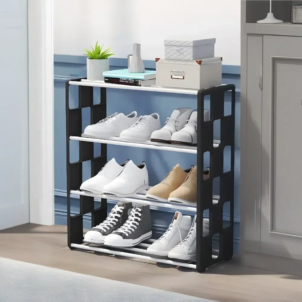 Shoe Rack Organizer for Shoes Organizers Entrance Hall Metal Space-Saving Simple Shoe Shelf Rack Shoes Racks Storage Organizer