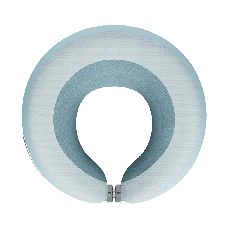 U-shaped cervical massage pillow neck pillow nap pillow mechanical massage massager memory cotton portable