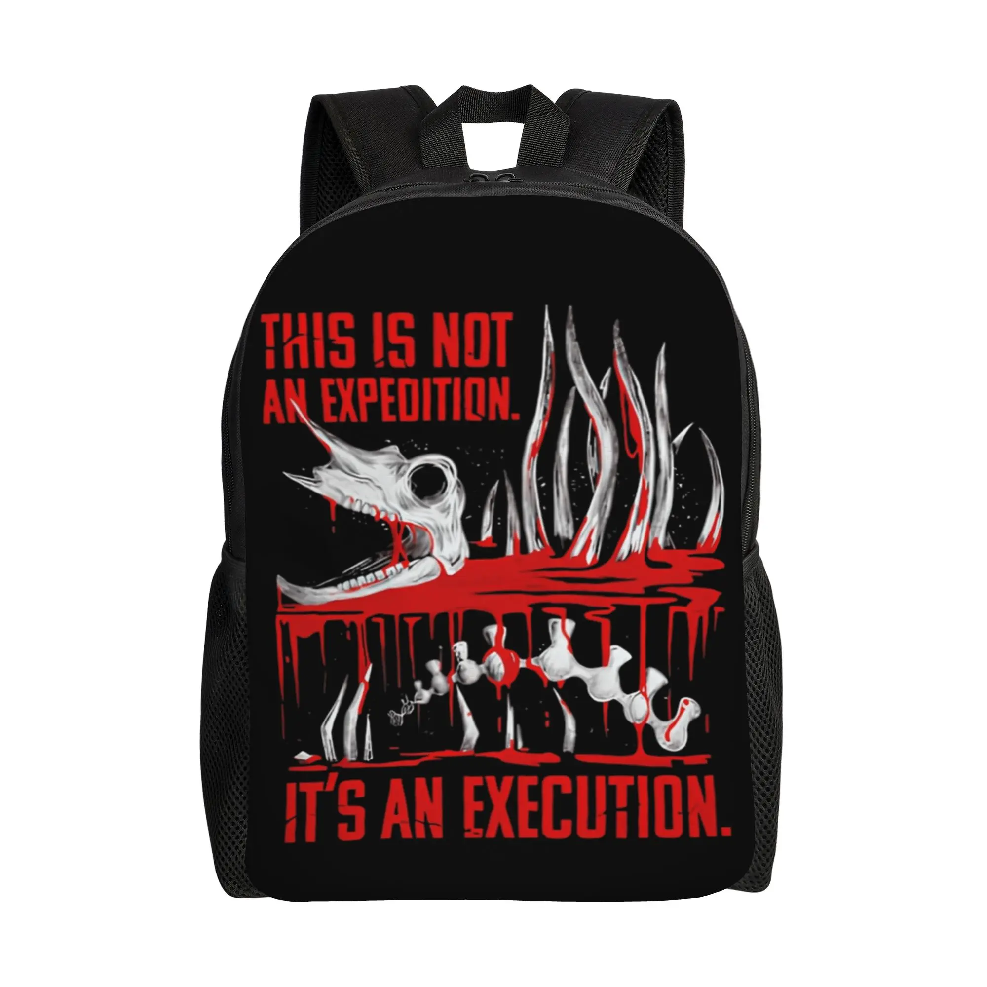 iron-lung-it's-an-execution-mochila-esportiva-unissex-de-lona-para-ensino-medio-faculdade-e-negocios