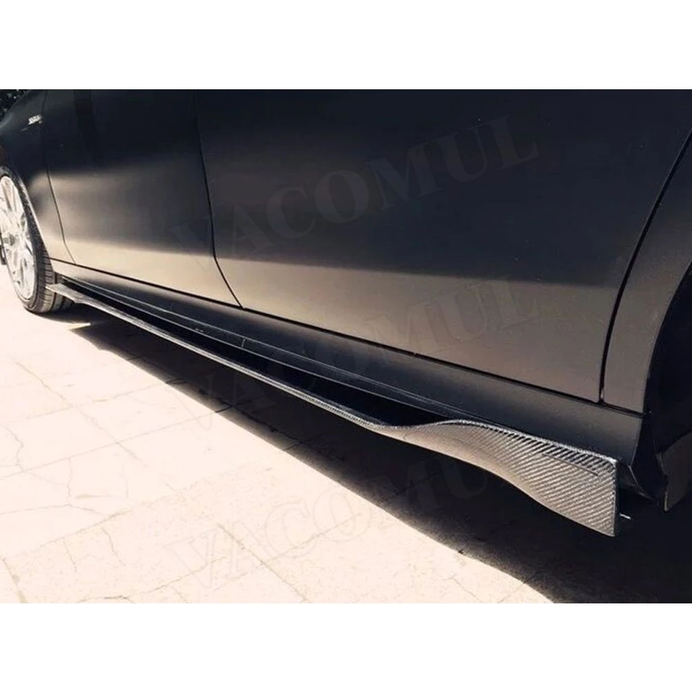 

Carbon Fiber Front Bumper lip Rear Diffuser Spoiler Side Skirts for Benz E Class W212 E260 E300 E400 E63 For AMG 2014-2016