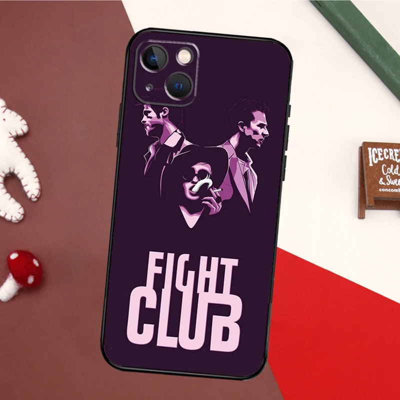 Fight Club Case For iPhone 11 12 13 14 16 15 Pro Max Plus Mini X XR XS Max 7 8 Back Cover