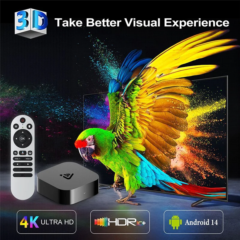 

B92B-Smart TV Player Портативные многофункциональные сценарии применений — совместимые с Wi-Fi 6, вилка стандарта США