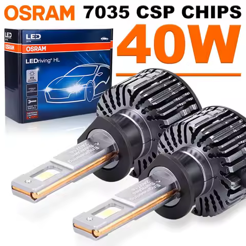 OSRAM XLZ Classic 3.0 H1 H4 H7 Led Headlight Bulb 40W Car Lamps H8 H11 9005 9006 9012 HB3 HB4 HIR2 Fog Light Turbo Fan 6000K PTF
