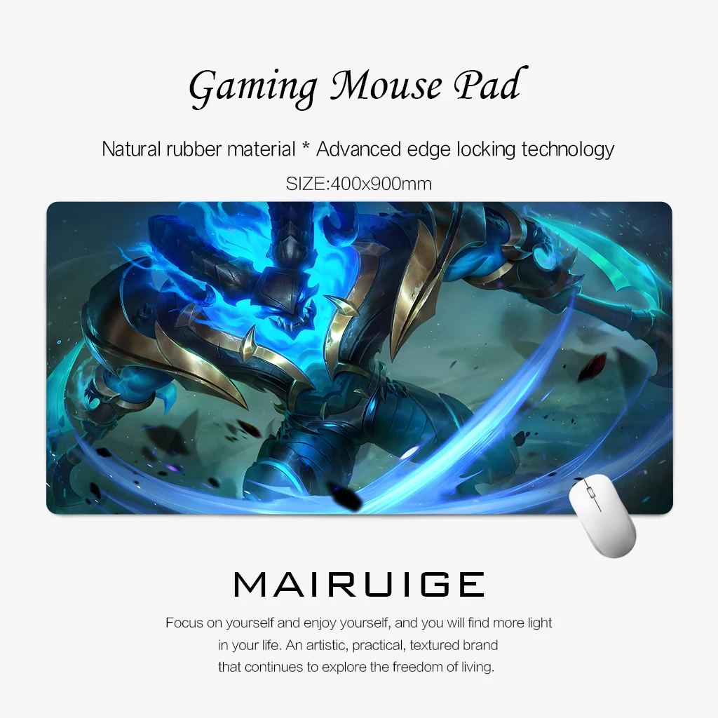 

XXL High-end luxury gaming pads 40x90cm large lockedge mouse pad multi-model rubber non-slip table mat computer accessories