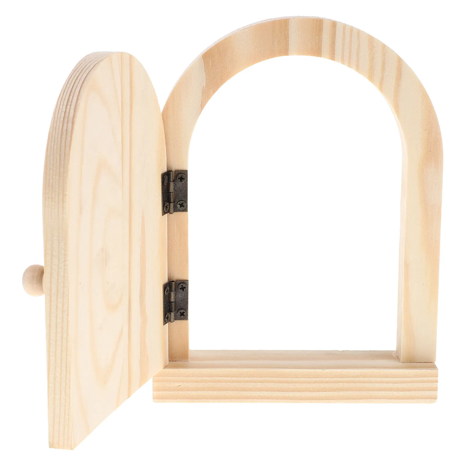 Wooden Fairy Door Outlet Cover – Child-Safe Light Switch Guard & Decorative Receptacle Plate for Bedroom