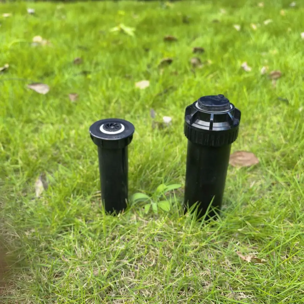 Retractable Garden Lawn Sprinkler System Automatic Pop Up Water Spray Head Plastic Turf Watering Nozzle Tool For Yard