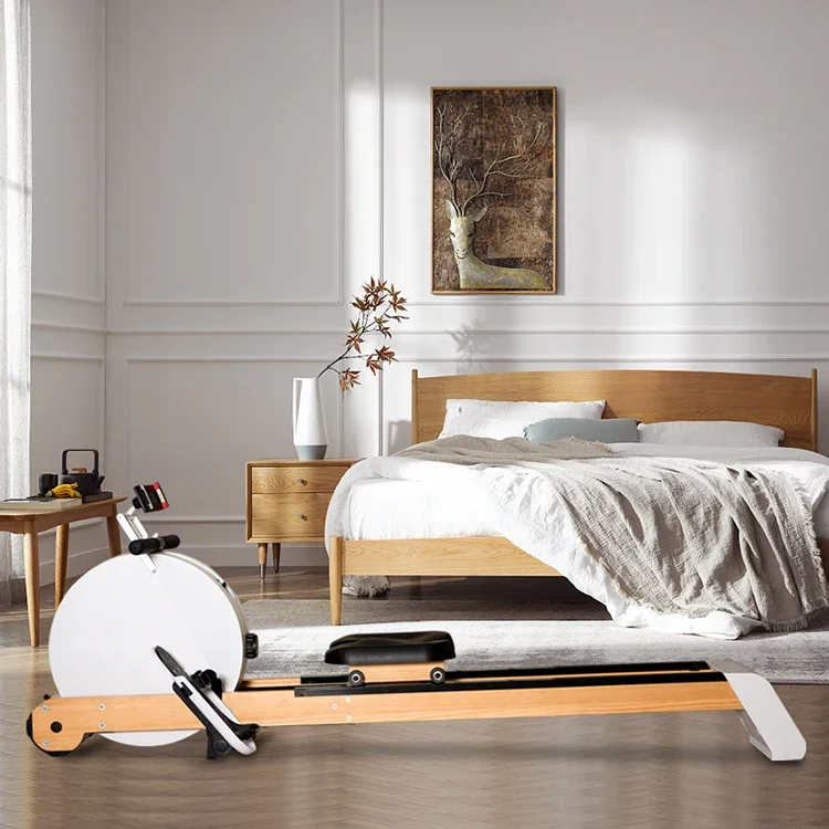 Silent Smart Rowing Machine Magnetic Rower with iPad Holder