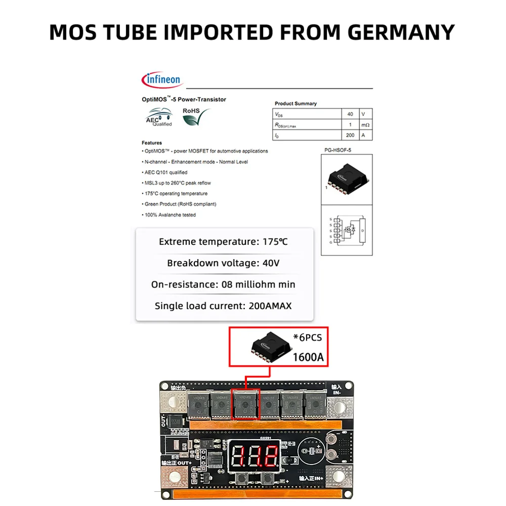 Imagem -04 - Ponto Soldador Kit Faça Você Mesmo Portátil 12v 18650 Armazenamento de Energia da Bateria de Lítio Máquina Solda a Ponto Pcb Placa Circuito Equipamentos de Solda