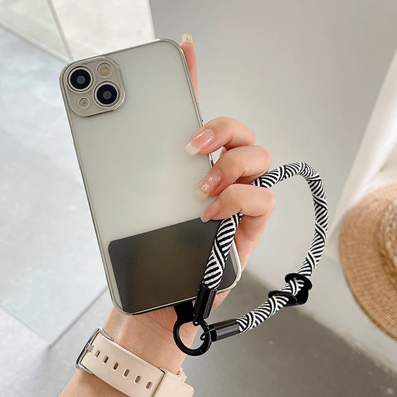 Mobile Phone Lanyard Personality Wrist Strap Short Style Mobile Phone Rope Portable Bag Key Chain Anti-loss Mobile Phone Chain