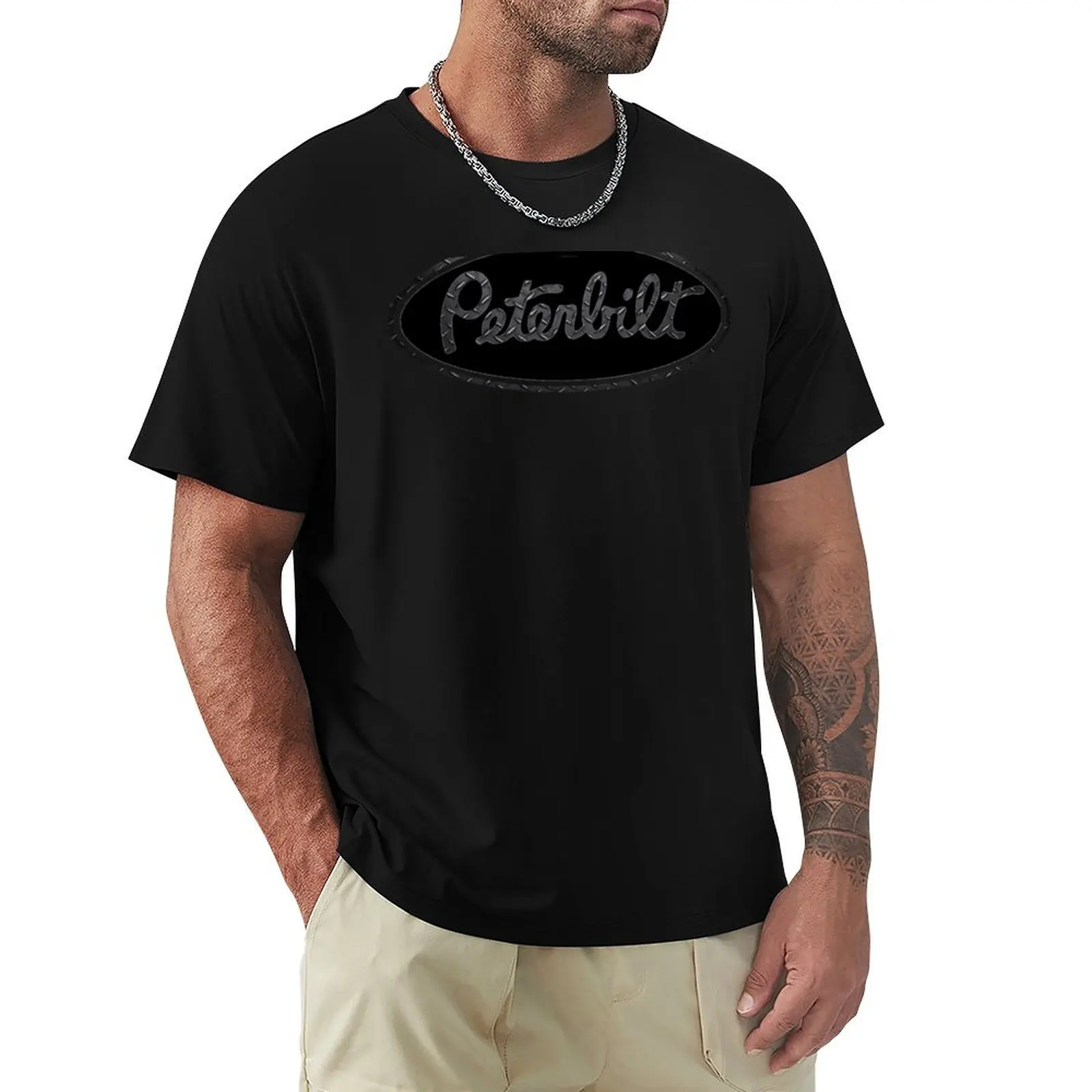 

Peterbilt 389 Classic T-Shirt cotton graphic tees tops mens big and tall t shirts