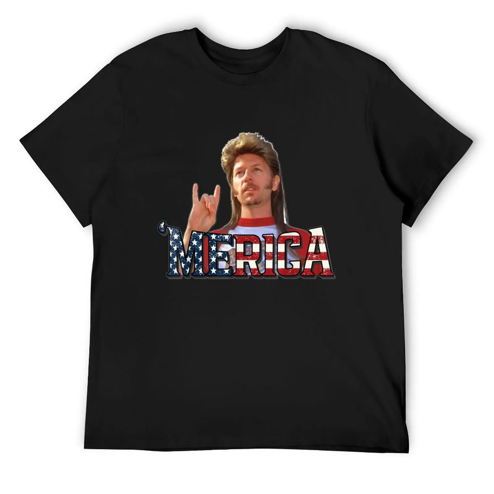 

Joe Dirt 4th Of July Merica T-Shirt blue lock anime clothes Louboutins oversized graphic tee mens workout shirts
