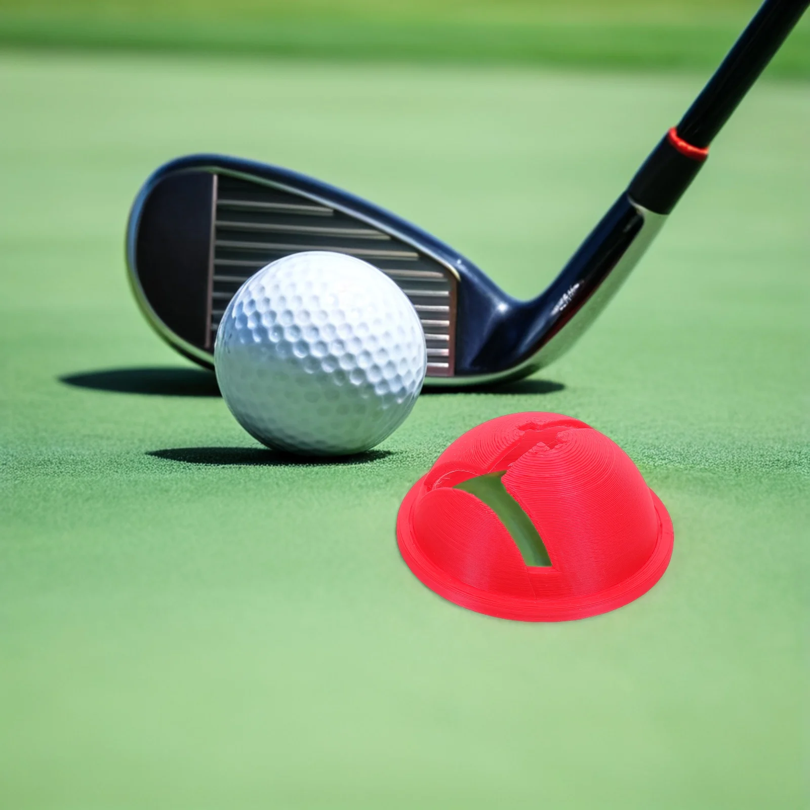 

4pcs Ball Line Marker Tool Precision Alignment Drawing Device For Putting Practice Durable Lightweight Portable Golf Training