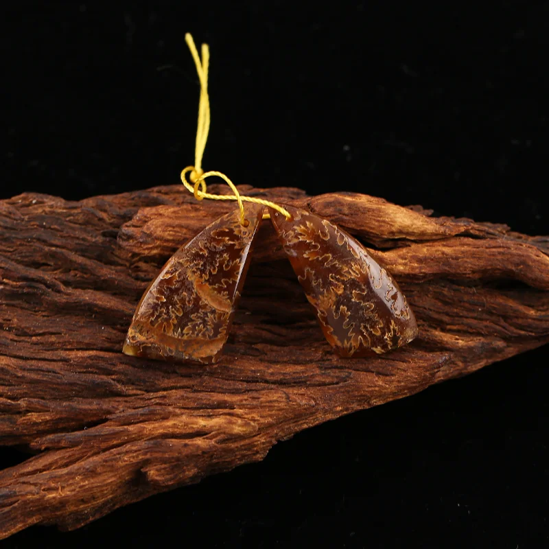 B&F Luo shell Earring Beads for Jewelry Making, Handmade Natural stones beads, Stones for jewelry Making Supplies