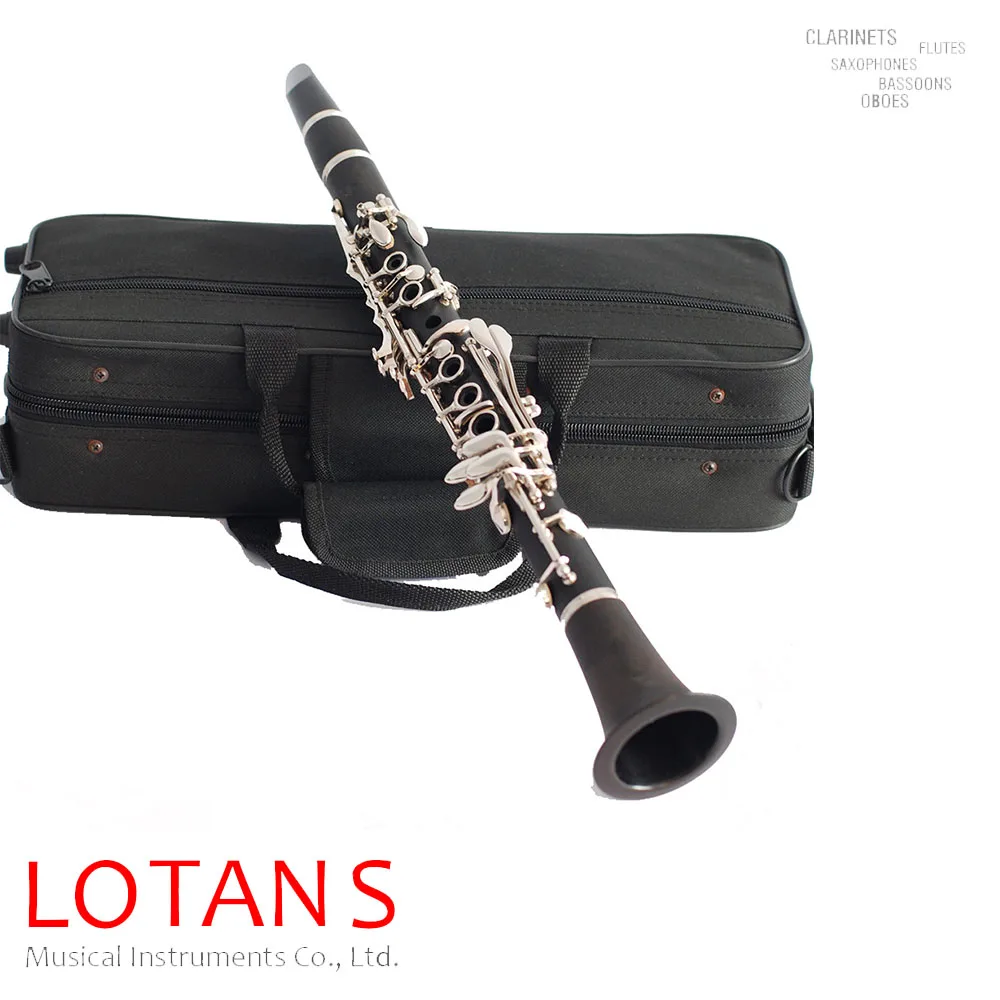 

Manufacturer wholesale Bakelite nickel-plated key Eb clarinet