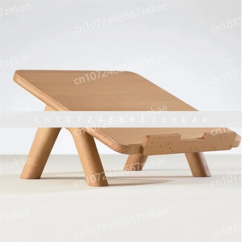 

Подставка для ноутбука из черного ореха в стиле ретро, поднос для компьютера, настольная стойка из массива дерева, офисная стойка