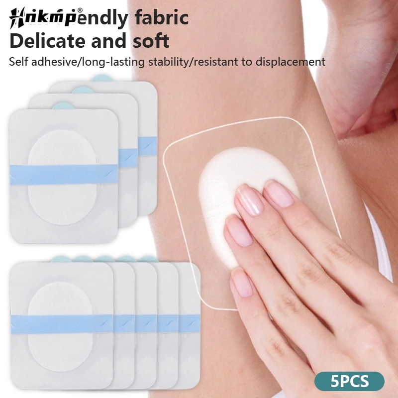 Thin Summer Sweat Stop Patch Under Armpits With Built-in Absorbent Cotton Pad Invisible Traceless Transparent Sweat Stop Patch