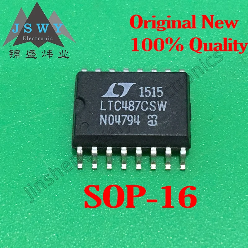 

(1 piece) LTC487CSW LTC487 SOP-16 In stock Low power differential bus / line driver Original new goods Fast delivery