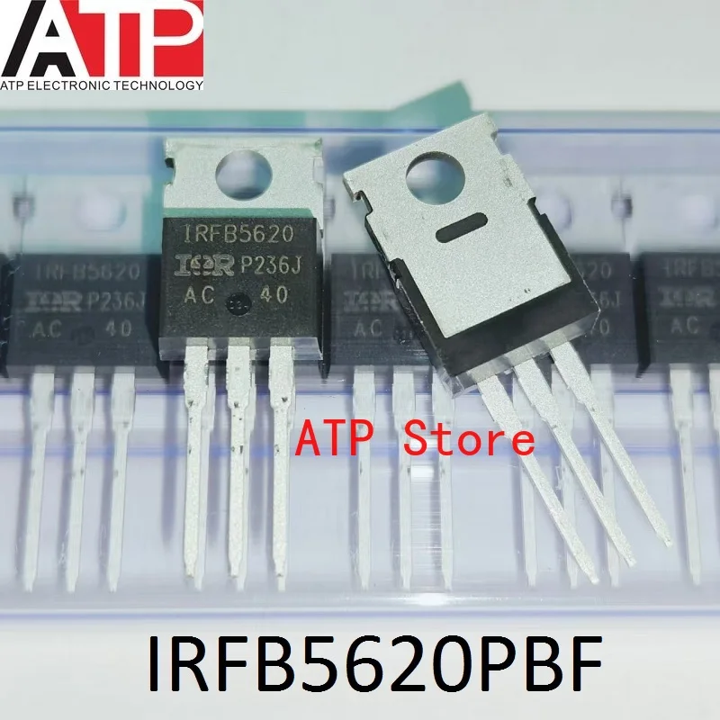 Transistor de efecto de campo de tubo MOS a-100%, Original, importado, IRFB5620, IRFB5620PBF, 25A, 220 V, 10 Uds./lote, 200 nuevo