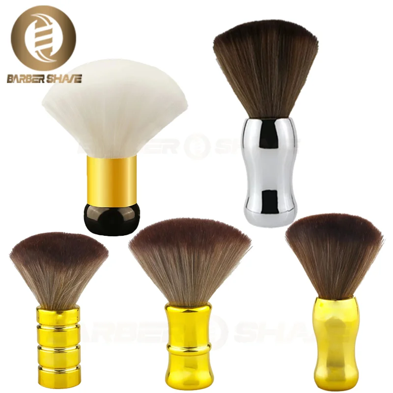 حلاق محترف فرشاة منفضة ناعمة للرقبة والوجه ، فرشاة تنظيف الشعر ، فرشاة اللحية ، قص الصالون ، أداة تصفيف الشعر #1