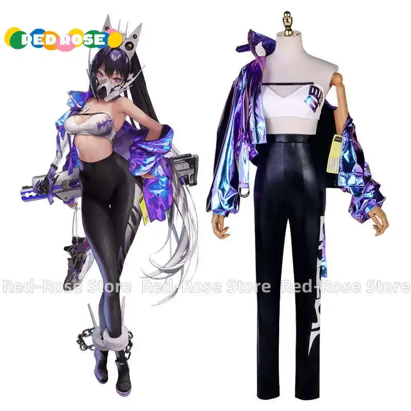 

Goddess of Victory: Nikke Sin Косплей Костюм Хэллоуин Рождество Нестандартный размер Парик любого размера