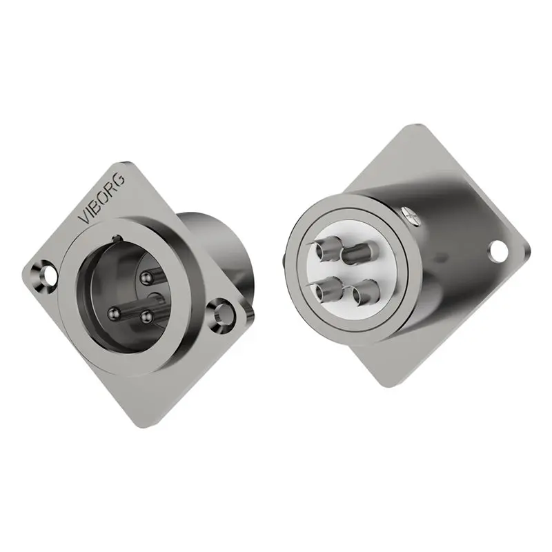 A52T Viborg CF203R 3 Pin XLR Socket XLR Plug Connector Jack