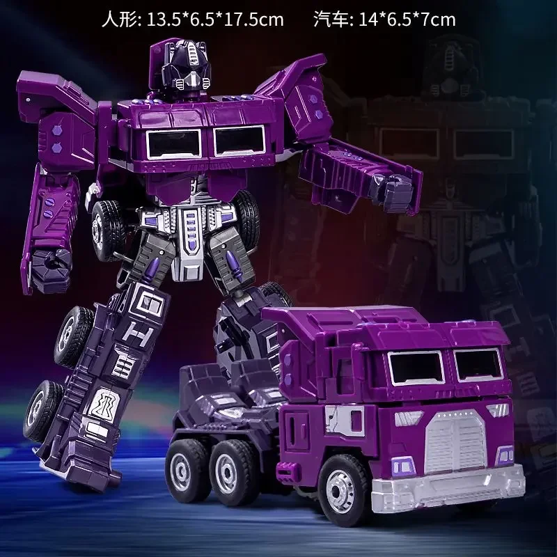 Transformatoren Optimus Prime Warrior Truck Auto Transformeerbaar Model Kinderspeelgoed Jongen Transformeren Robot Vakantie Cadeau Collectie