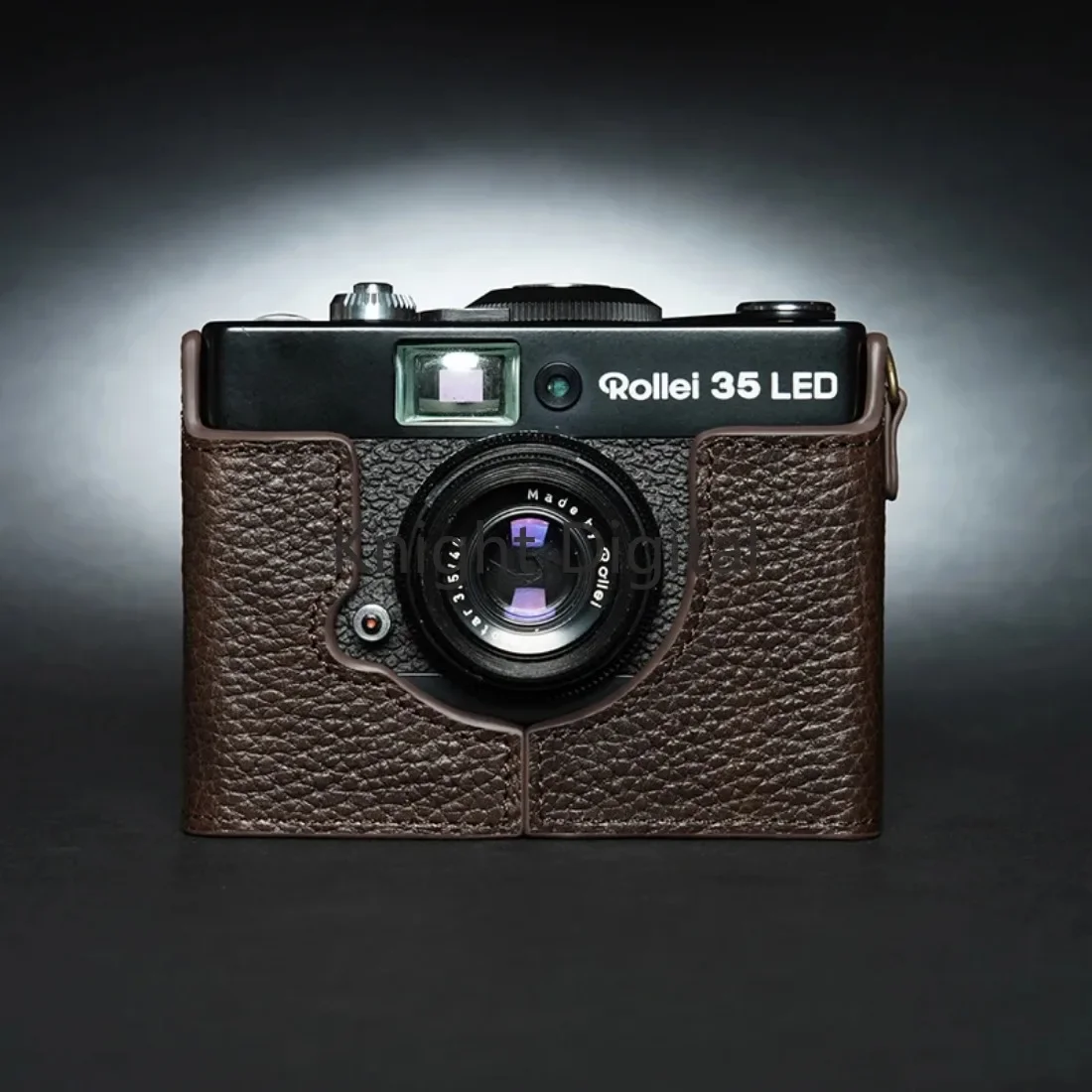 

Camera Genuine Leather Cowhide Half Bag Body Case for Rollei 35 LED B35 Protective Sleeve Box Base Skin Leather Shell