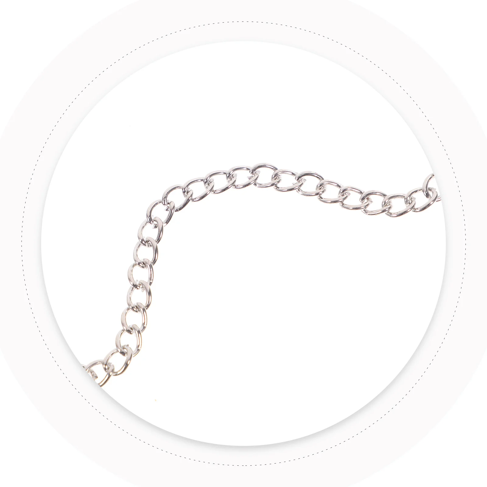 Pocket Watch Chain Metal Pants Chains for Men with Buckle Accessories Accessory