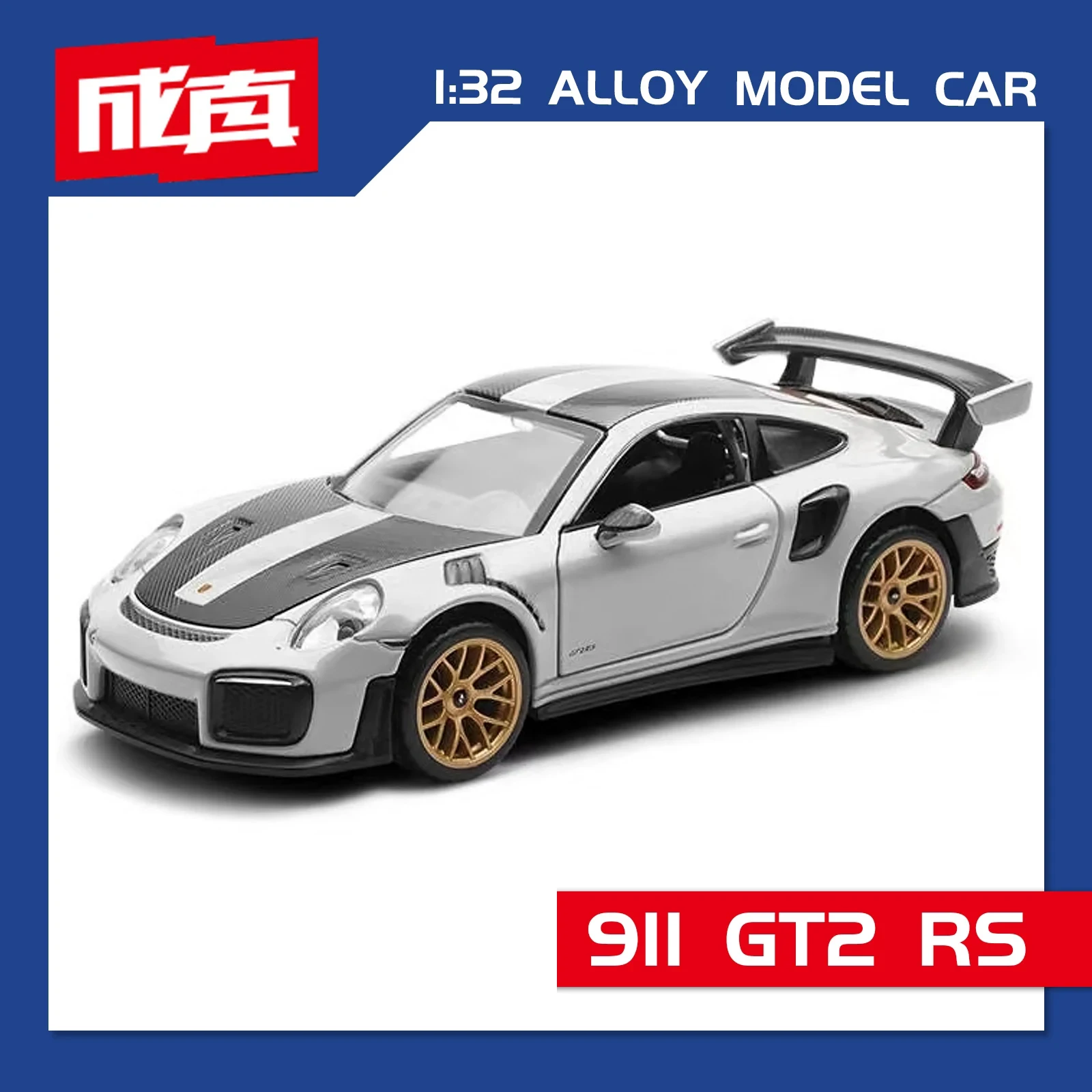 1:32 SE 911 GT2 RS Alloy Model Car - Exquisite Collectible Replica for Enthusiasts & Kids | Detailed Diecast Metal Vehic