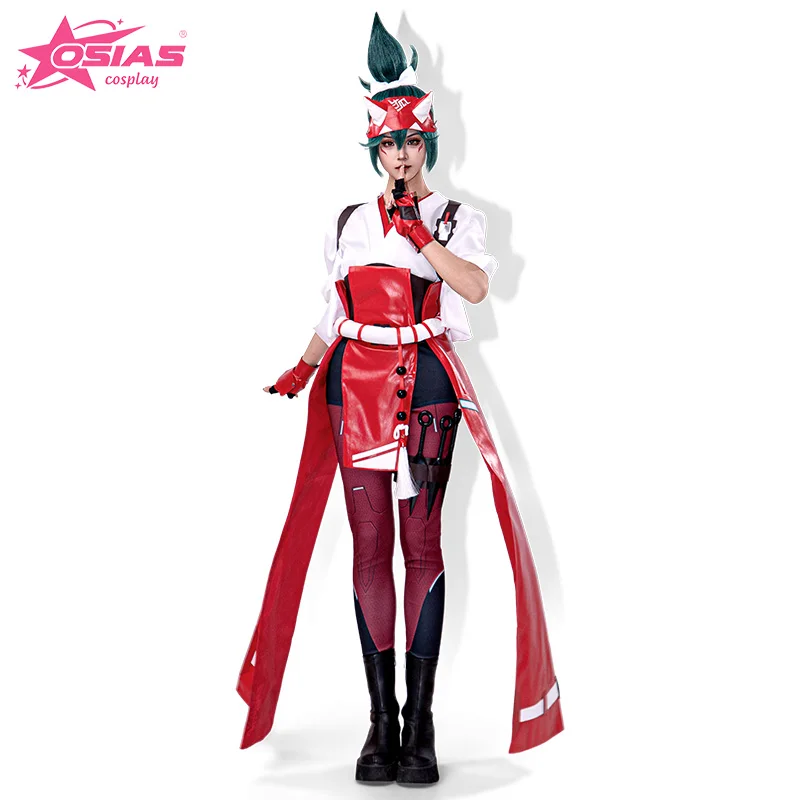 

OSIAS Kiriko Cosplay Costume Set Kiriko wig Kiriko shoes