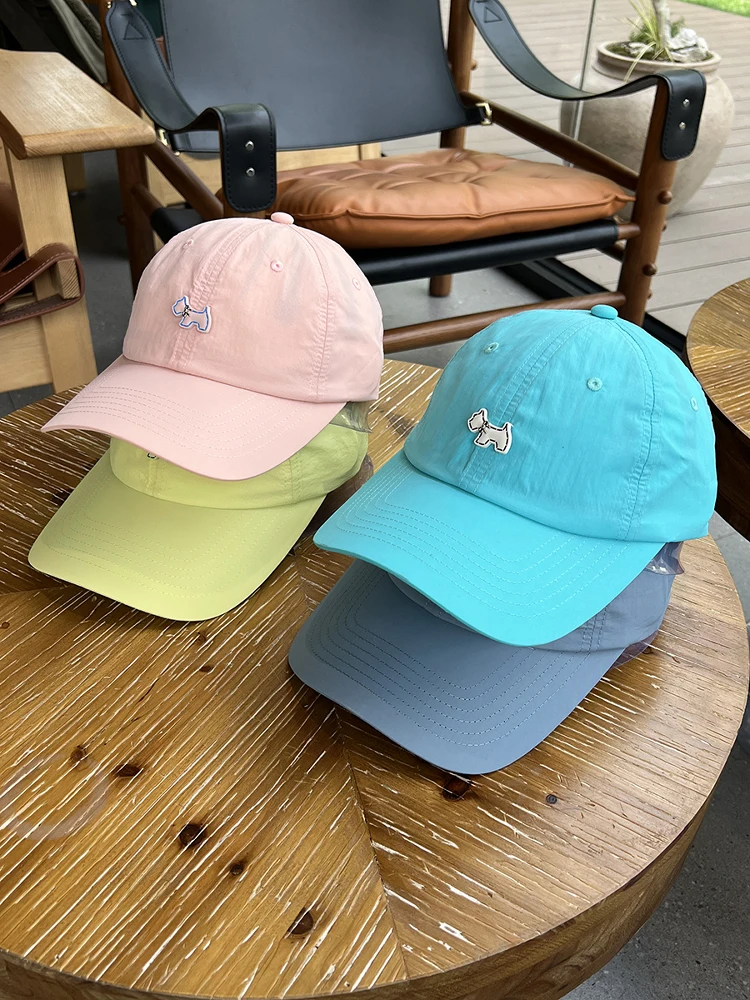 

Quick-drying baseball cap women's summer thin face cap couple sun hat men